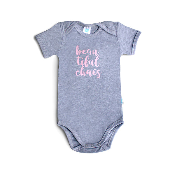Beautiful chaos 100% cotton onesie