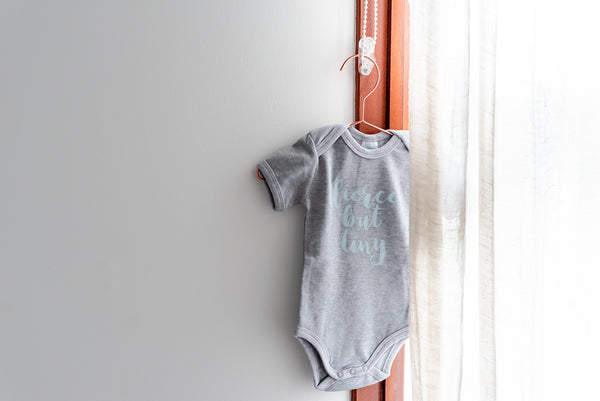 Fierce but tiny - 100% cotton onesie