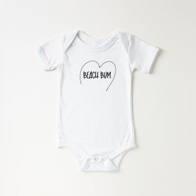 Cheeky beach bum babe