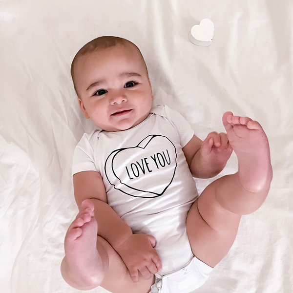 Love You onesie