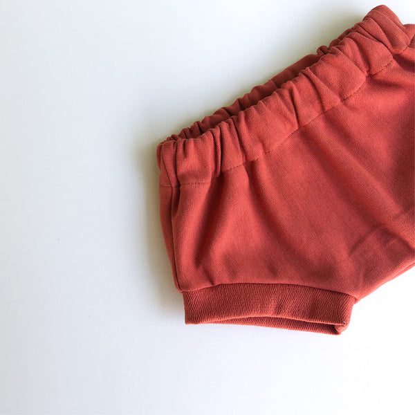 Terracotta summer shorts